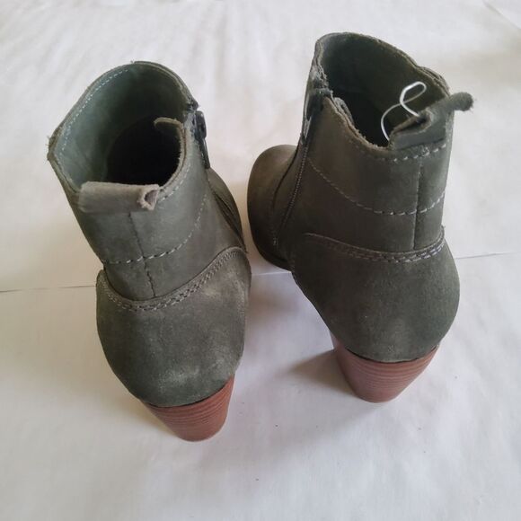 New DIBA Sofia Suede Leather Ankle Boots Booties - Picture 9 of 13